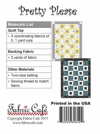 Pretty Please Pattern # FC091524-01