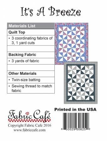 Its A Breeze Pattern # FC091826-01