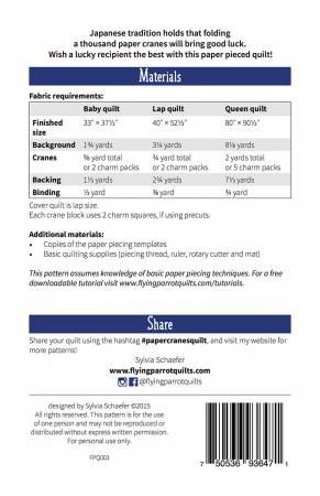 Paper Cranes # FPQ003