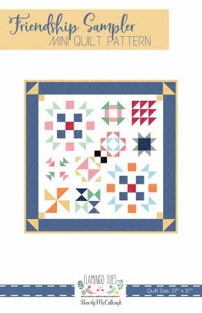 Friendship Sampler Mini Quilt # FT-8771