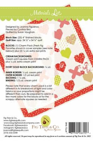 Charm Pack Hearts # FTQ1848