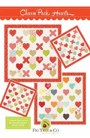 Charm Pack Hearts # FTQ1848