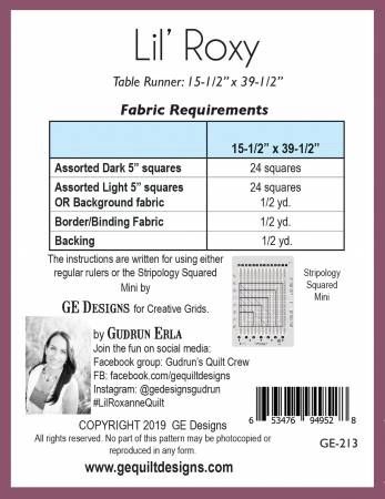 Lil Roxy pattern # GE-213