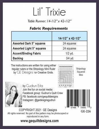 Lil Trixie pattern # GE-226