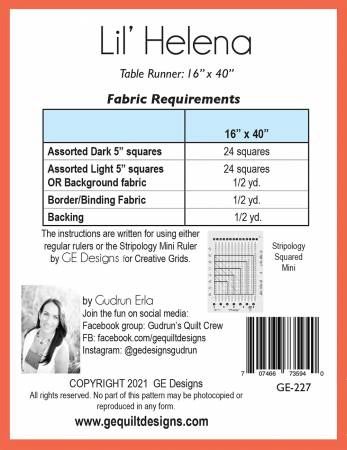Lil Helena pattern # GE-227