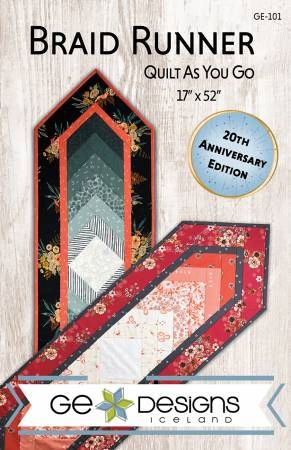 Braid Runner (Quilt As You Go) # GE101
