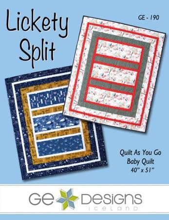 Lickety Split Quilt As You Go # GE190