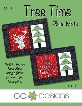Tree Time Quilt As You Go # GE191