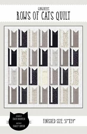 Rows of Cats Pattern # GGB009