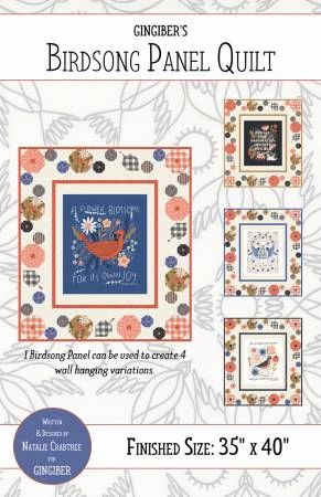 Birdsong Panel Quilt Pattern # GGB069-P