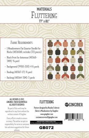 Fluttering Quilt Pattern # GGB072