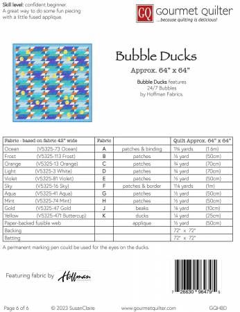 Bubble Ducks # GQHBDKS