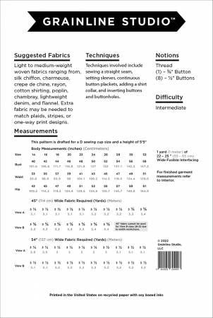 Archer Button Up Sizes 14-32 # GS11004-1432