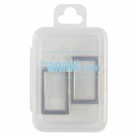 Rectangle Ring Flat 1in Nickel Set of Two # HAR1RRNTWO