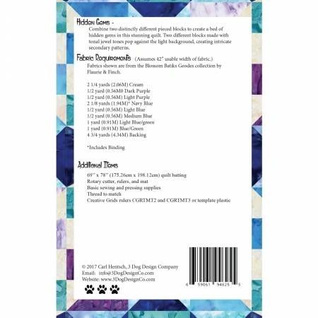 Hidden Gems # HIDDENGEMS-O, From 3 Dog Design Company By Hentsch, Carl In Quilts