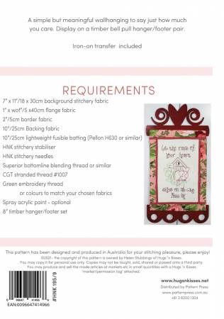 Thoughtful Wall Hanger # HNK195-9