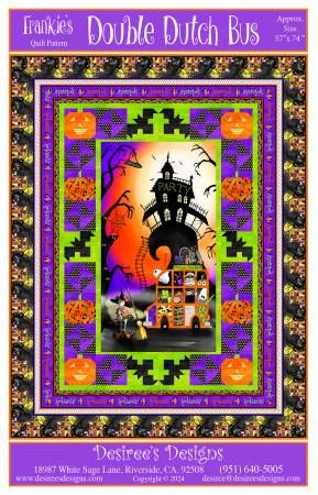 Frankie's Double Dutch Bus Quilt Pattern # HQH-12