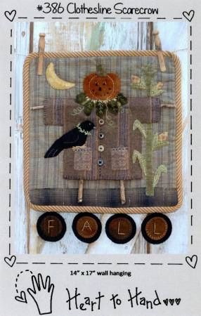 Clothesline Scarecrow # HTH386