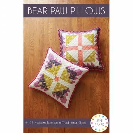 Bear Paw Pillows Pattern # ICO-123