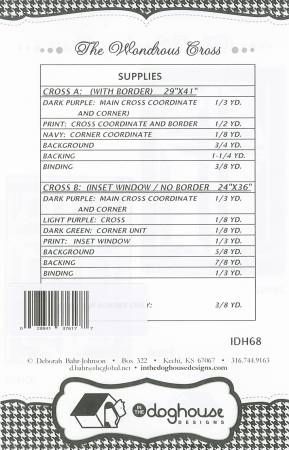 Wondrous Cross # IDH68