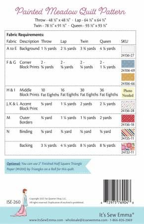 Painted Meadow Quilt Pattern # ISE-260