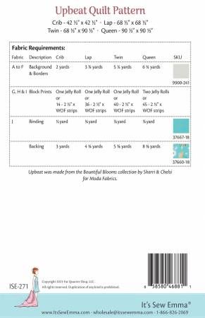 Upbeat Quilt Pattern # ISE-271