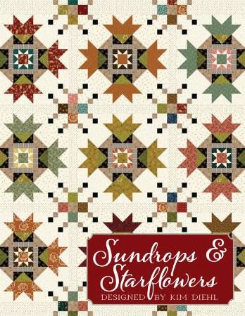 Sundrops & Starflowers Quilt Pattern # ISE-278