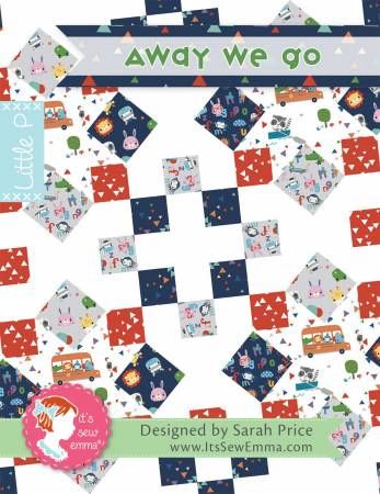 Away We Go Quilt Pattern # ISE-530