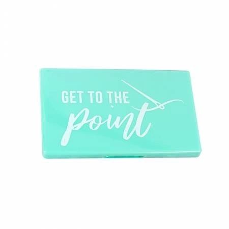 Get To The Point Teal Magnetic Needle Case # ISE-772