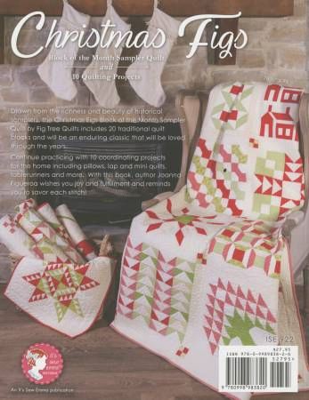 Christmas Figs Block of the Month Book # ISE-922
