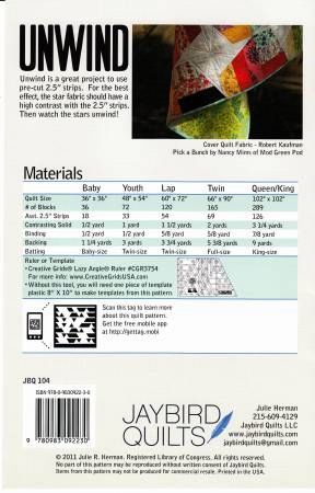 Unwind # JBQ104