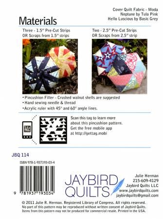 Biscuit Giant Pincushion # JBQ114