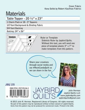 Rock Candy Table Topper # JBQ135