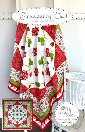 Strawberry Tart Quilt Pattern # JILL1611