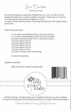 Sun Tracker Pattern # JILL2401