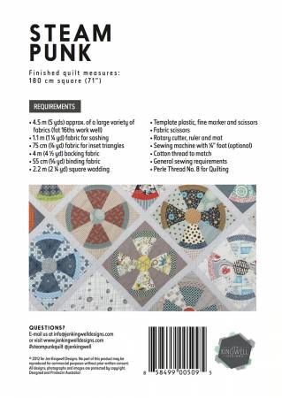 Steam Punk Pattern # JKD-5095