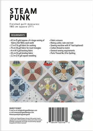 Steam Punk Pattern And Template # JKD-5460