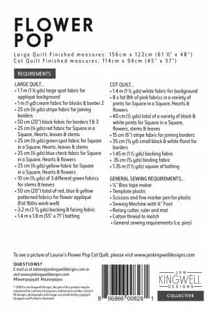 Flower Pop Pattern # JKD-8281