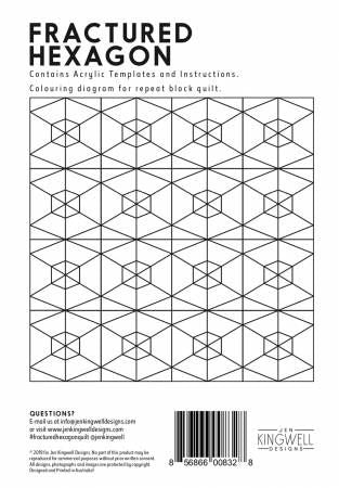 Fractured Hexagons Tempter # JKD-8328