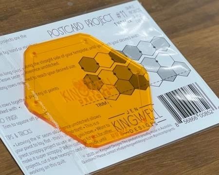 Postcard Project No 11 - 1 1/2in Hex # JKD-8526