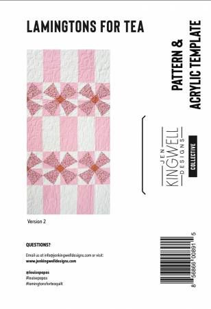 Lamingtons For Tea Pattern and Acrylic Templates # JKD-8915