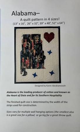 Alabama Quilt Pattern # KA-001
