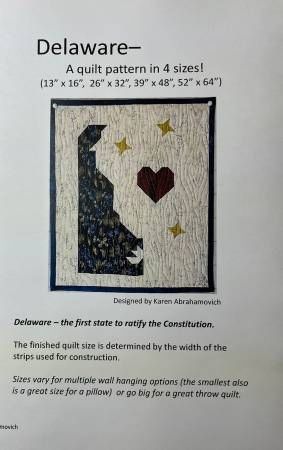 Delaware Quilt Pattern # KA-008
