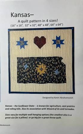 Kansas Quilt Pattern # KA-016