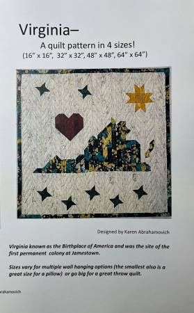 Virginia Quilt Pattern # KA-046