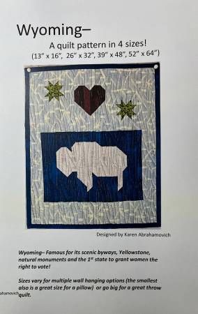Wyoming Quilt Pattern # KA-050