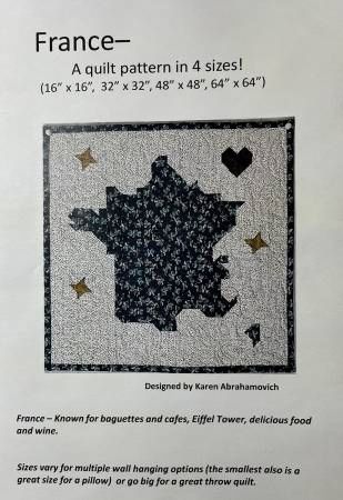 France Quilt Pattern # KA-068