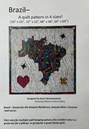 Brazil Quilt Pattern # KA-070