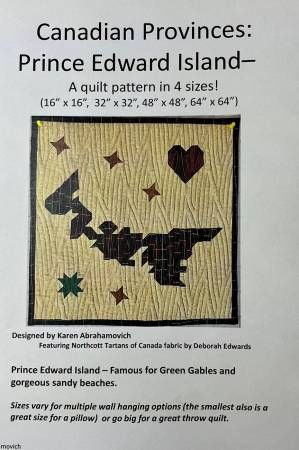 Prince Edward Island Canadian Provence Quilt Pattern # KA-081
