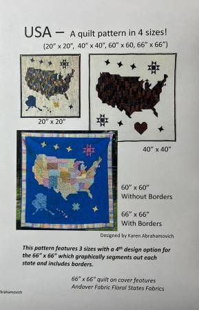 USA Quilt Pattern # KA-087